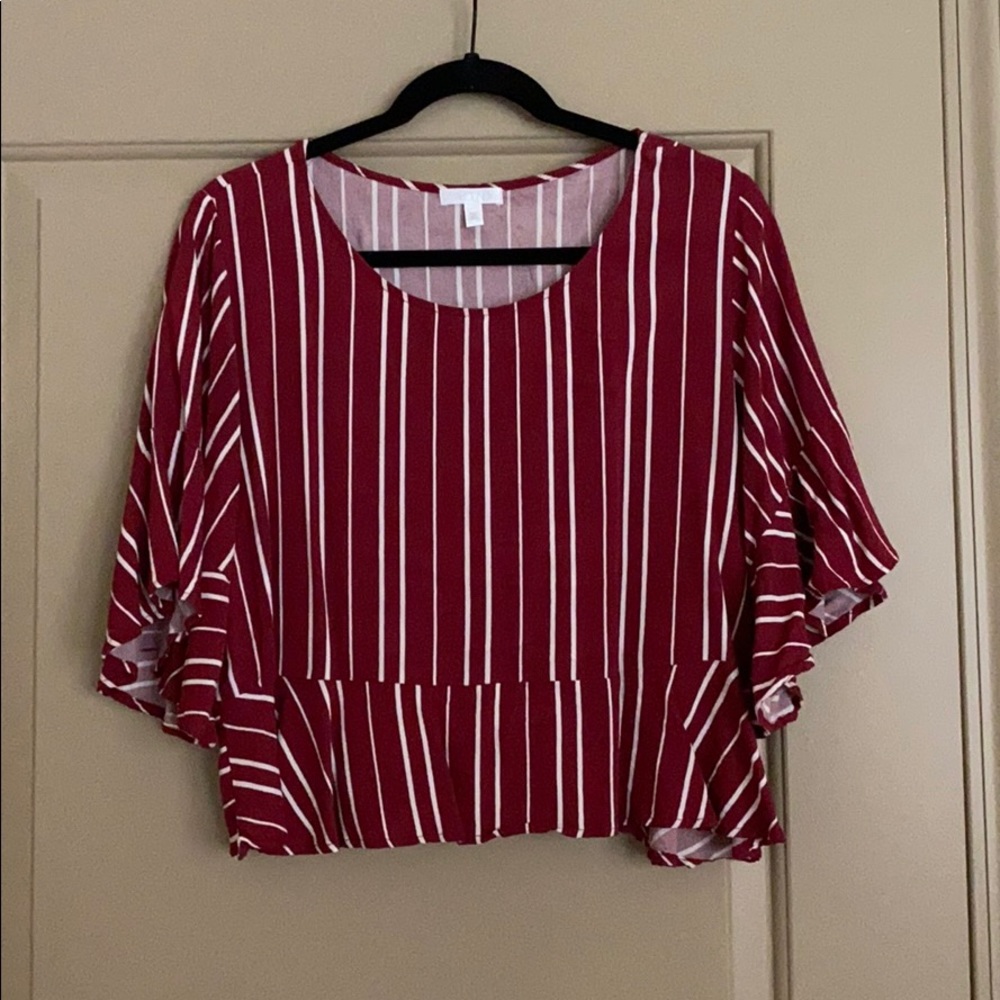 Peplum top